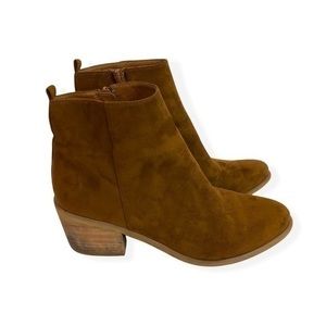 Abound Brown Suede Ankle Boots